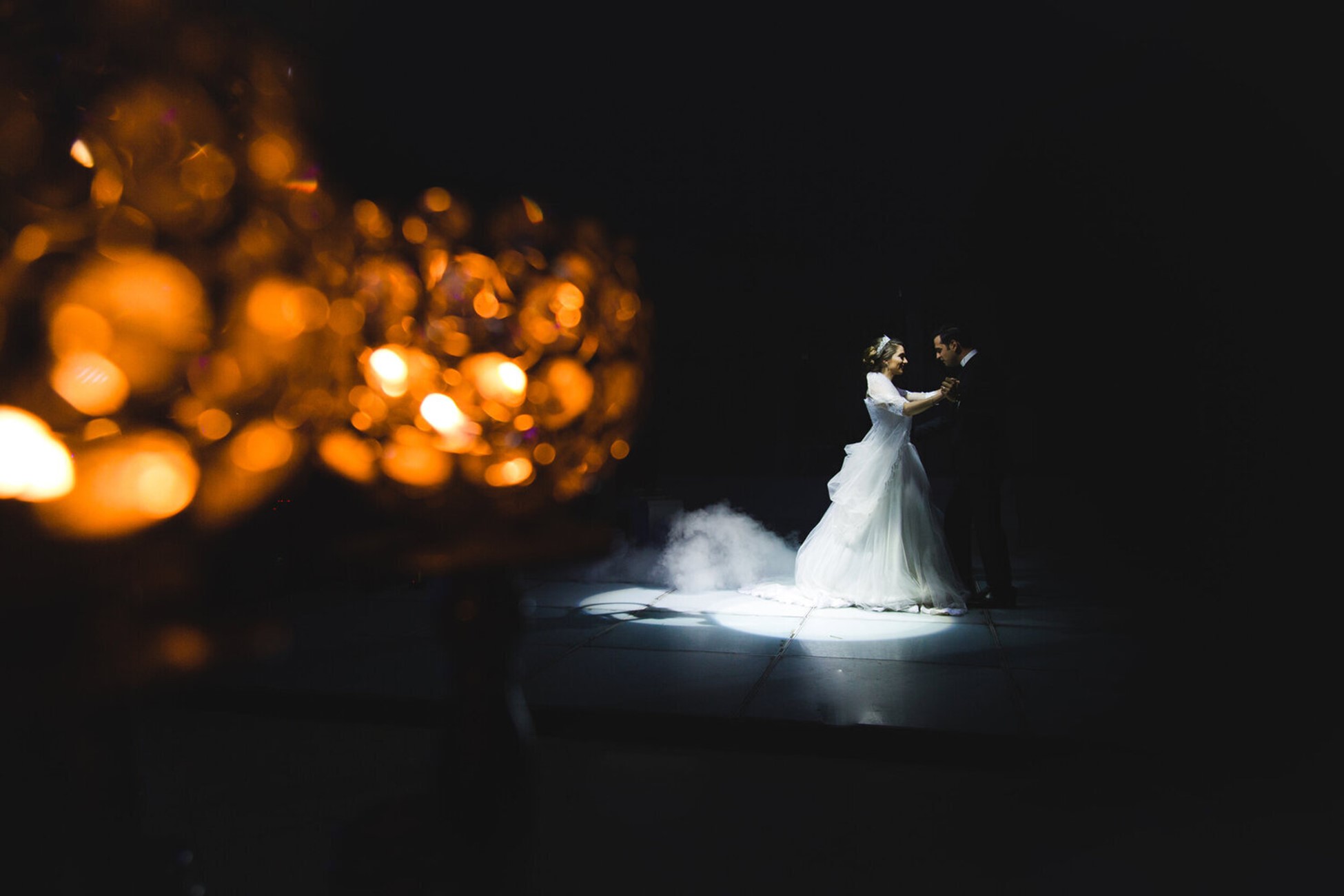 First dance of  bride and groom