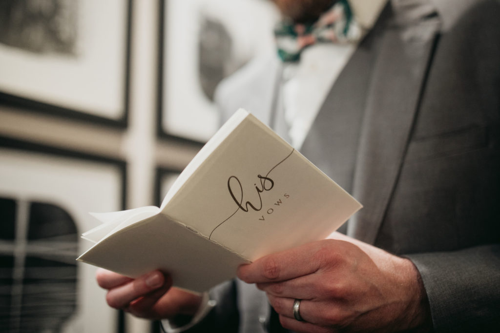 Preparing the groom