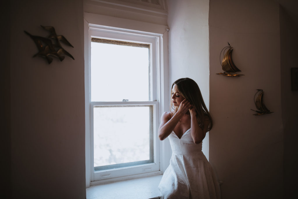 Preparing the bride