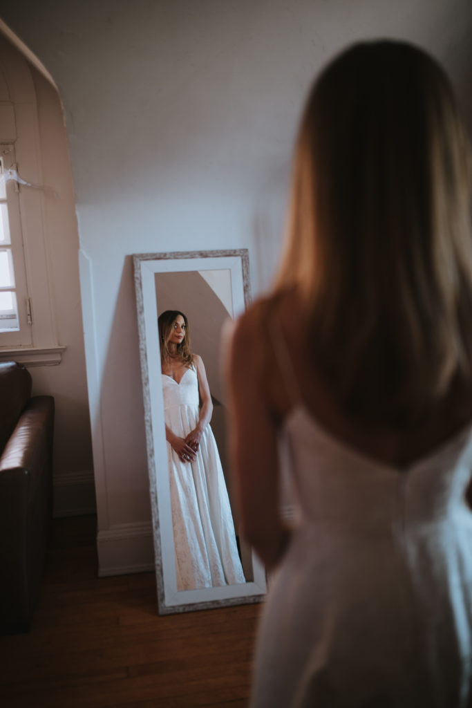 Preparing the bride