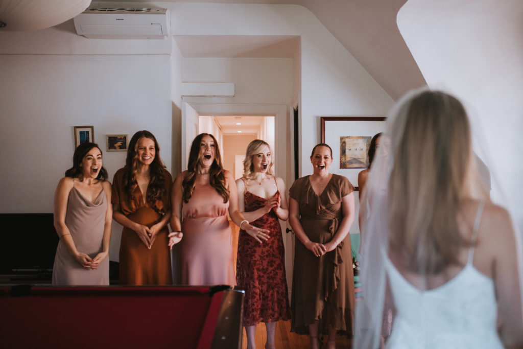 Preparing the bride