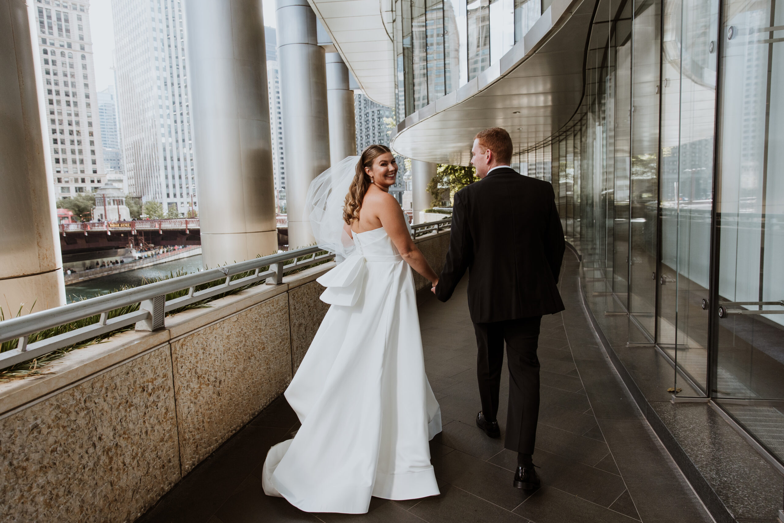 Personality Photography of the bride and groom