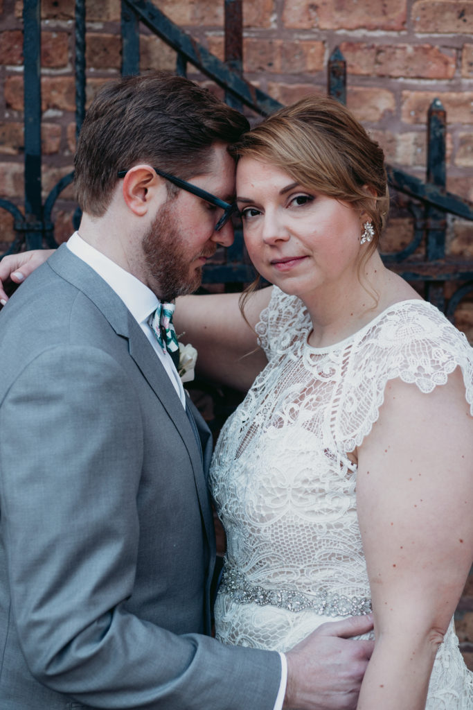 bride and groom photograph