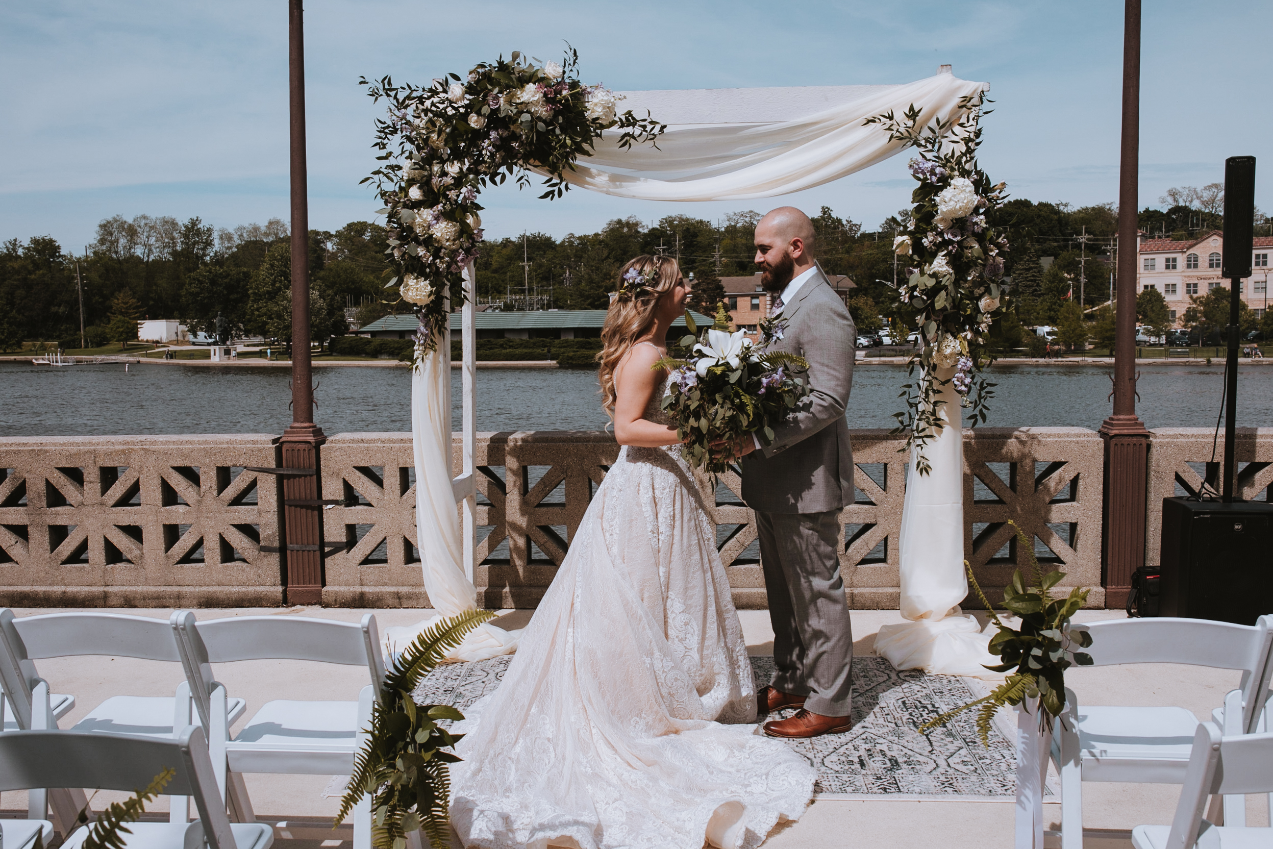 wedding at the Baker Hotel