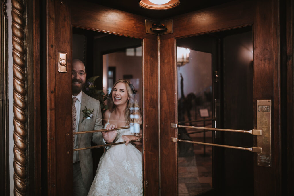 Wedding photography at Baker Hotel