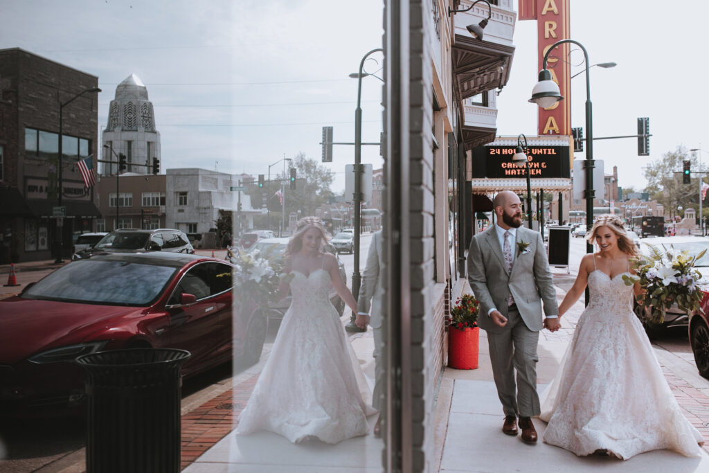 Wedding photography at Baker Hotel