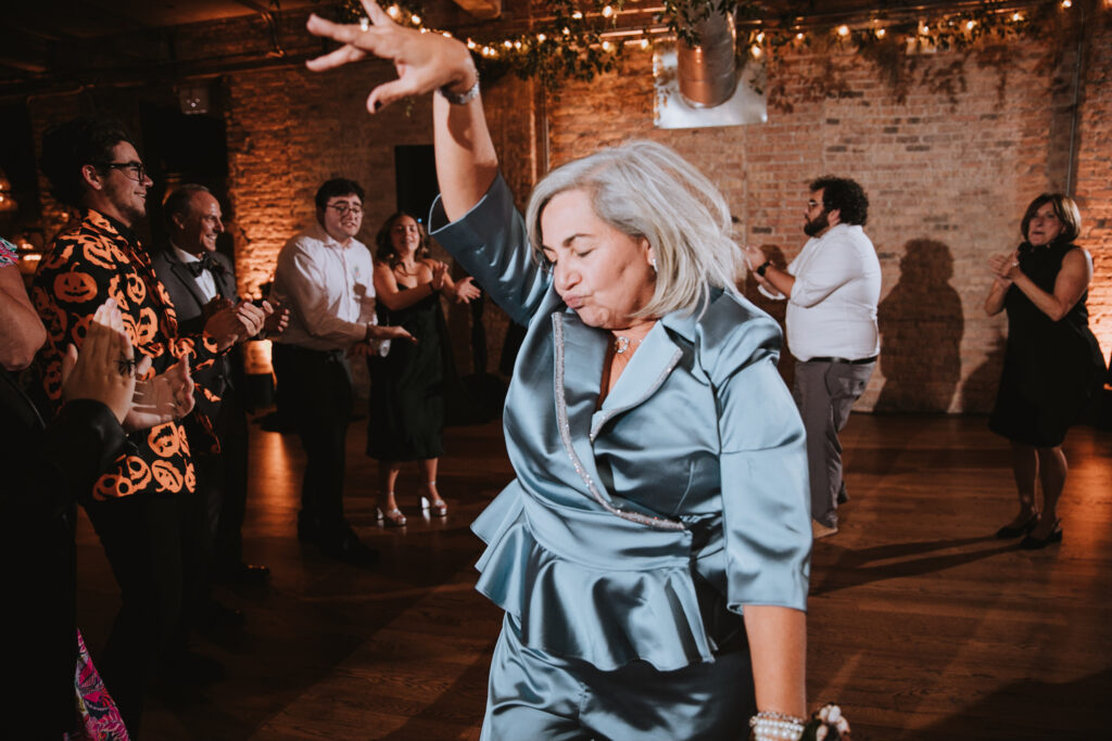 Photographing Parents at Weddings During Dancing