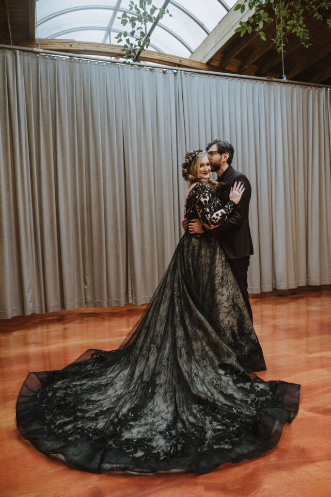 The Timeless Elegance of Black for a Wedding Dress