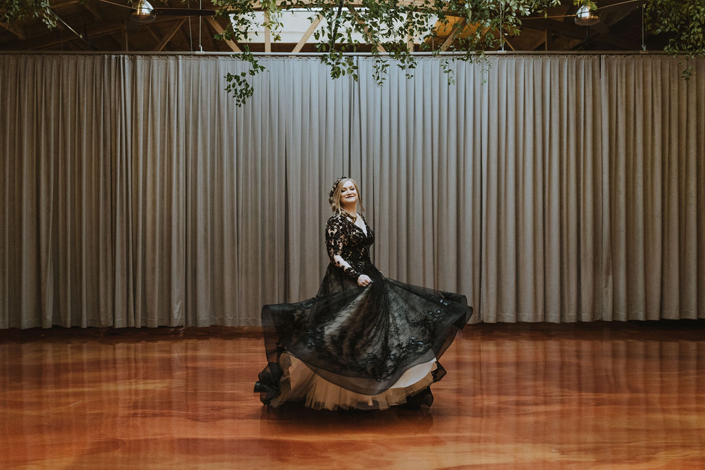 Breaking Tradition: Black Wedding Dress