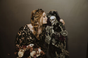 Black wedding dress