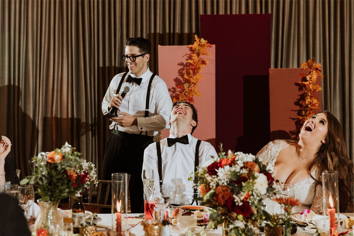 Candid Wedding Photo