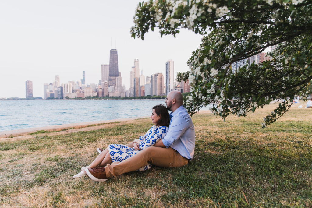 Engagement session,North ave beach