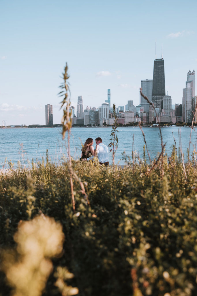 Choose a location for engagement photoshoots