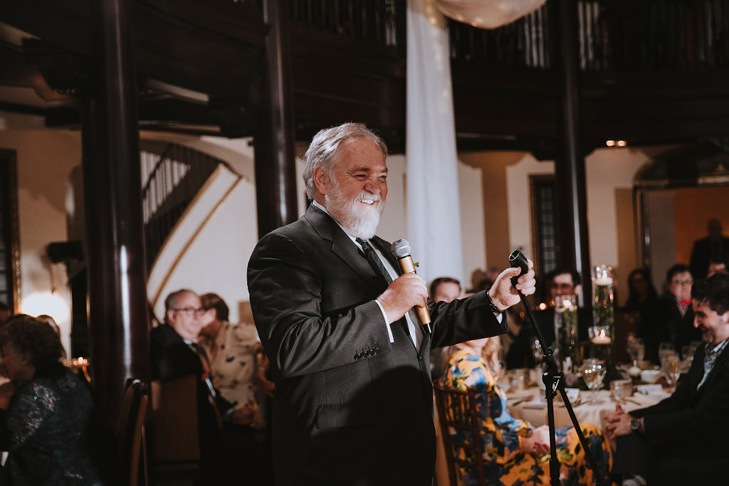Fathers' speeches on the wedding day