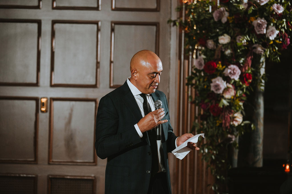 Fathers' speech on the wedding