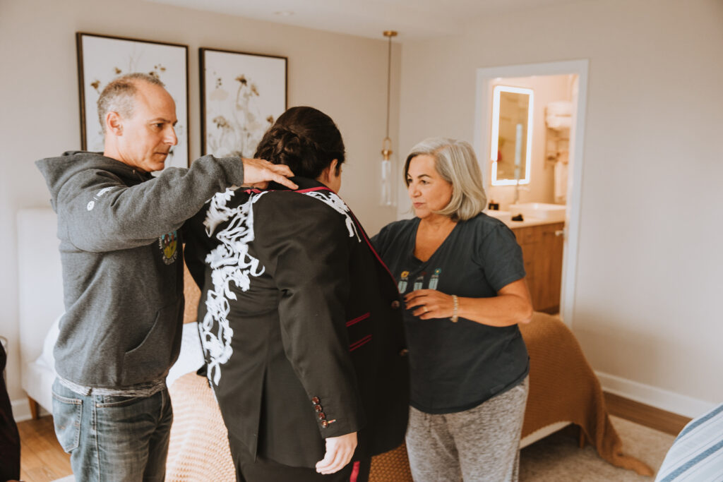 Photographing Parents at Weddings