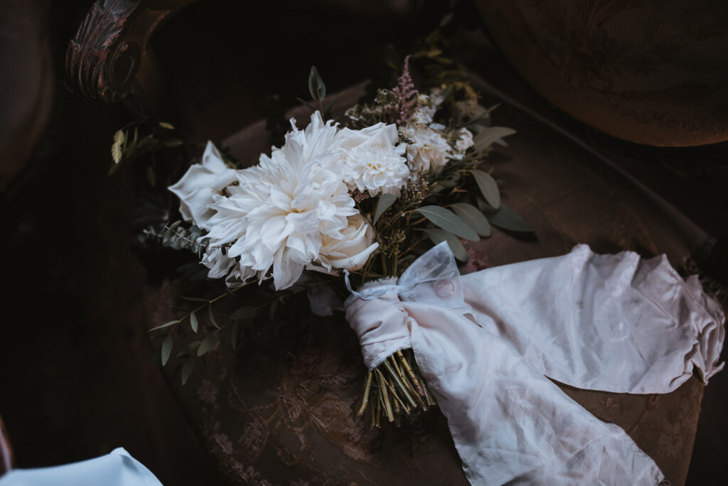 photography of the bride’s bouquet